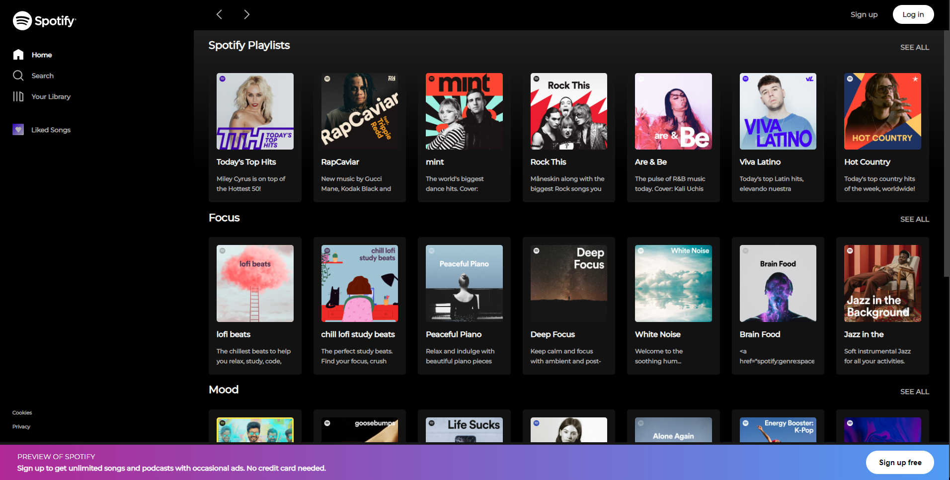 Online Music Player